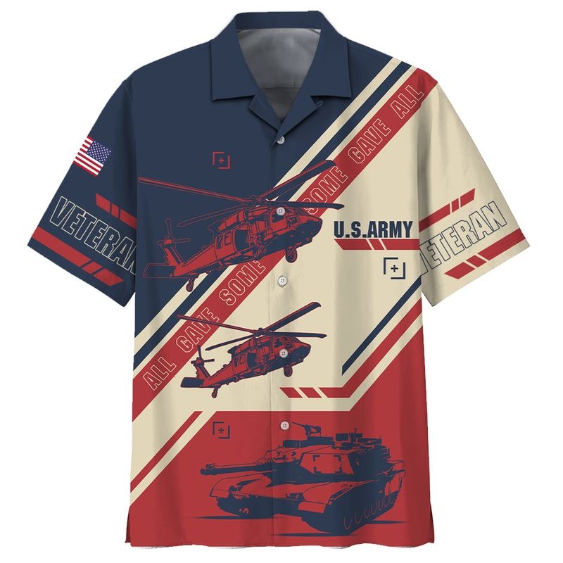 Veteran Us Army Helicopter All Gave Some Hawaiian Shirt Veteran Us Army Helicopter All Gave Some Hawaiian Shirt