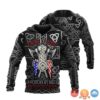 Viking By Blood American By Birth Patriot By Choice 3D Hoodie
