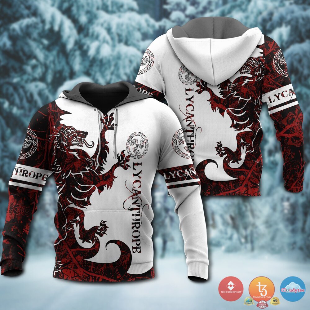 Viking Lycanthrope 3D Hoodie Viking Lycanthrope 3D Hoodie