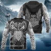 Viking Odin 3D Hoodie