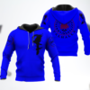 Viking Raven Nevermore 3D Hoodie And Shirt