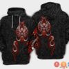 Viking Victory Red Sign 3D Hoodie