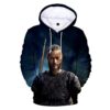 Vikings Lothbrok 3D Zip Hoodie