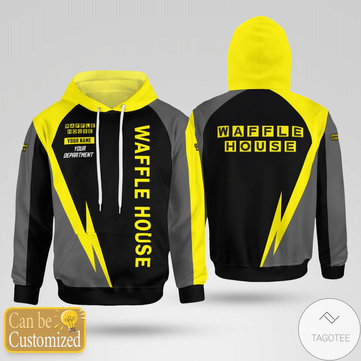 Waffle House Branded 3D Hoodie Waffle House Branded 3D Hoodie