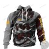 Washington Football Team Skull Jersey 3D Hoodie