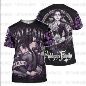 Wednesday Addams Custom Personalized Addams Family 3D Shirt