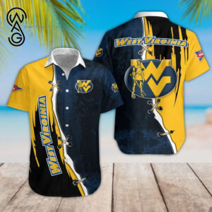 West Virginia Mountaineers Sport Team Hawaiian Shirt