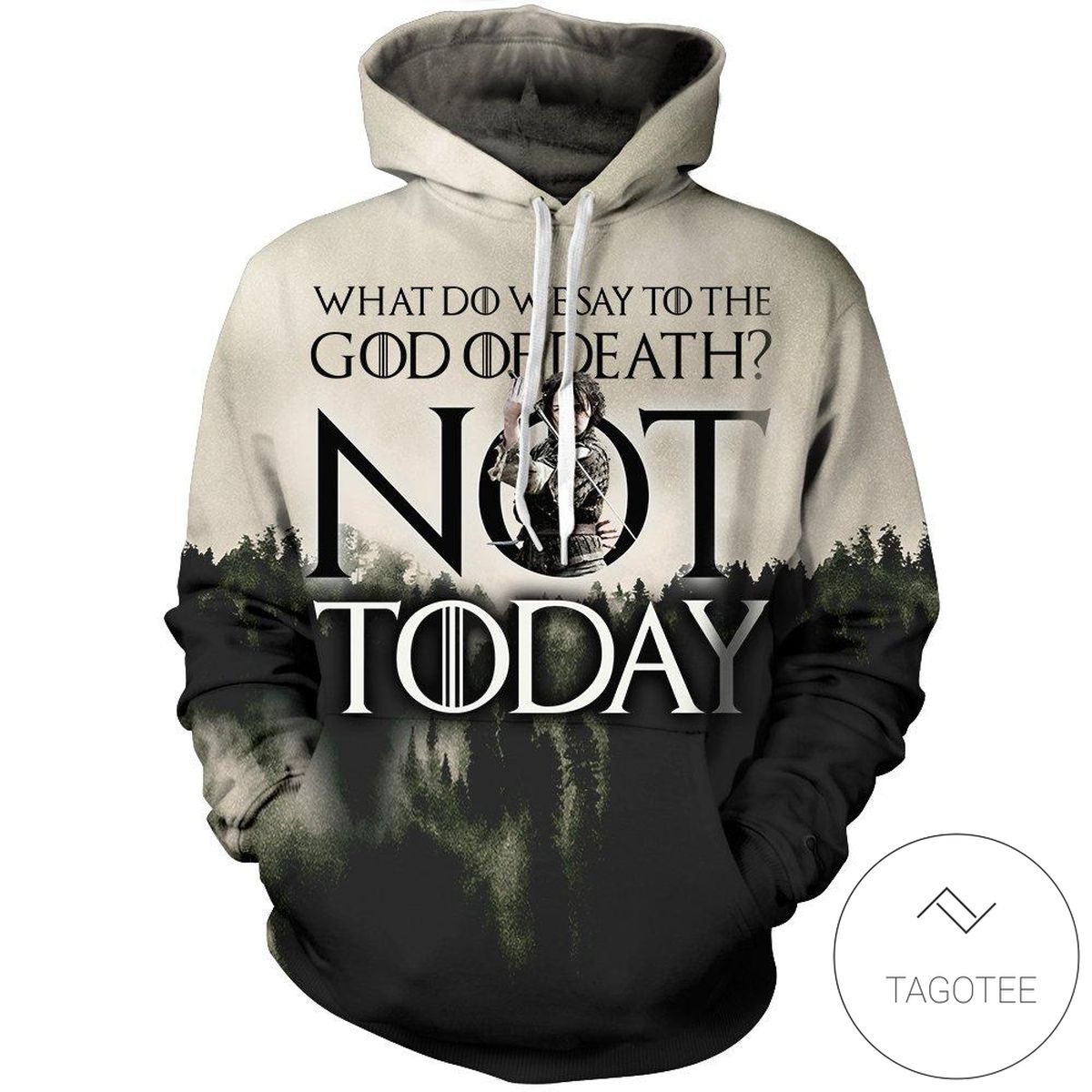 What Do We Say To The God Of Death Pullover Hoodie What Do We Say To The God Of Death Pullover Hoodie