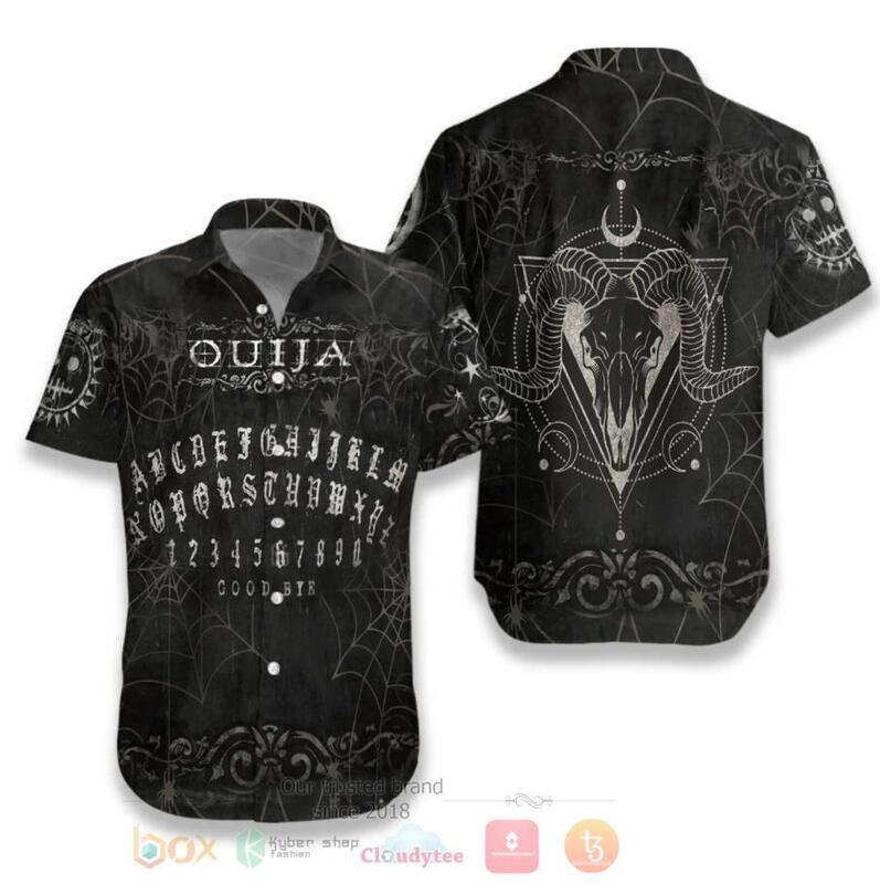 Wicca Ouija Board Hawaiian Shirt Wicca Ouija Board Hawaiian Shirt