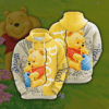 Winnie The Pooh All Over Print 3D Hoodie