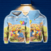 Winnie The Pooh All Over Print 3D Hoodie