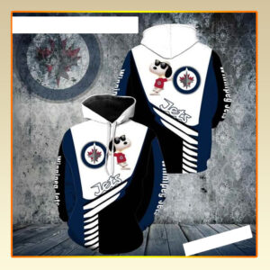 Winnipeg Jets Snoopy 3D Hoodie