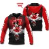 Wisconsin Badgers Mickey Custom Name Shirt