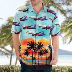 Wizz Air Hungary Airbus A321-271Nx Hawaiian Shirt