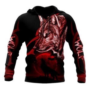 Wolf A Wild Soul Can Never Be Tamed All Over Printed Hoodie And Sweatshirt