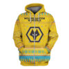 Wolverhampton Wanderers Custom Name Hoodie And Shirt