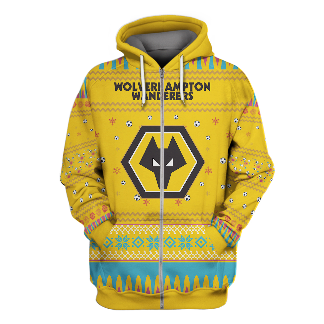 Wolverhampton Wanderers Custom Name Hoodie And Shirt Wolverhampton Wanderers Custom Name Hoodie And Shirt