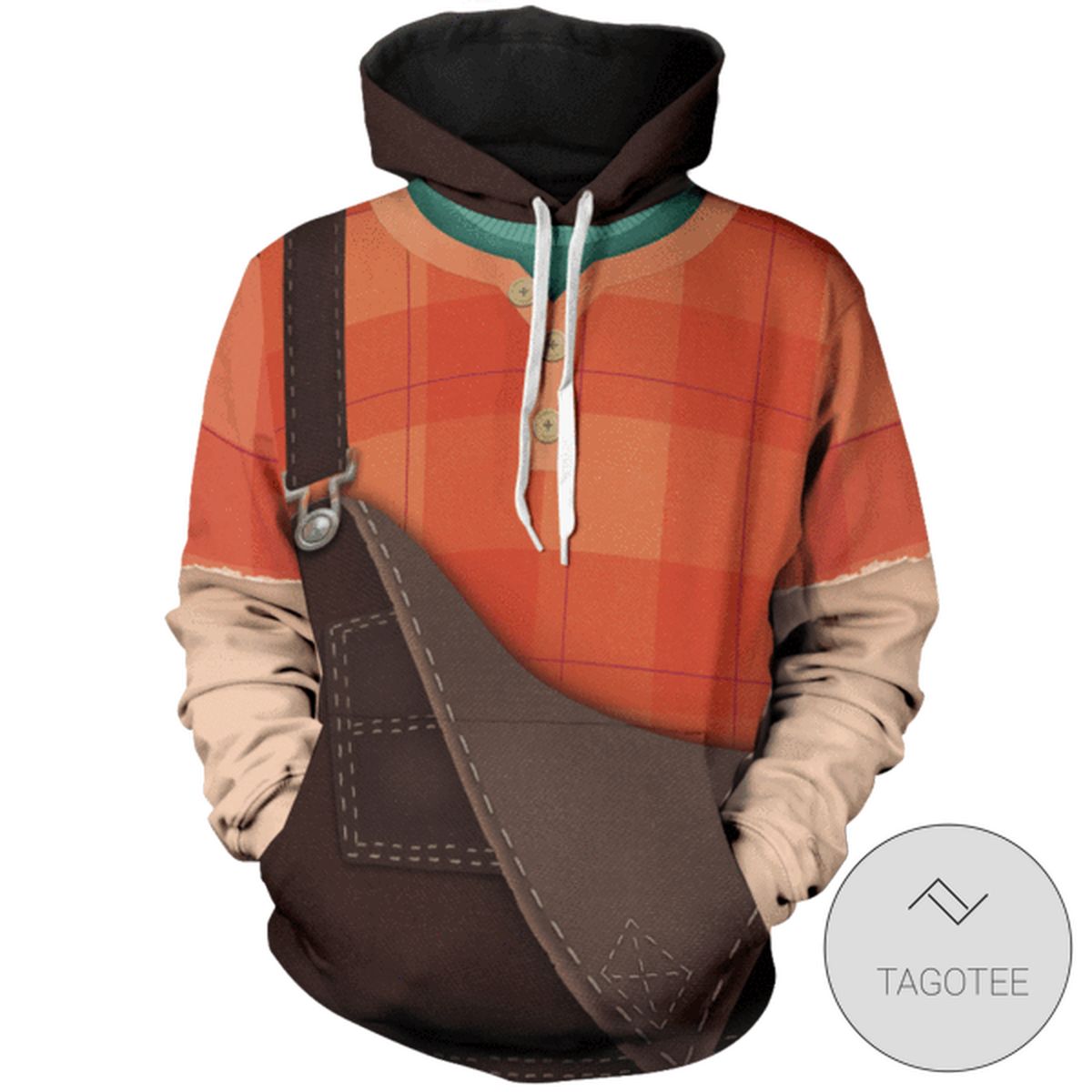 Wreck It Ralph Unisex Pullover Hoodie Wreck It Ralph Unisex Pullover Hoodie