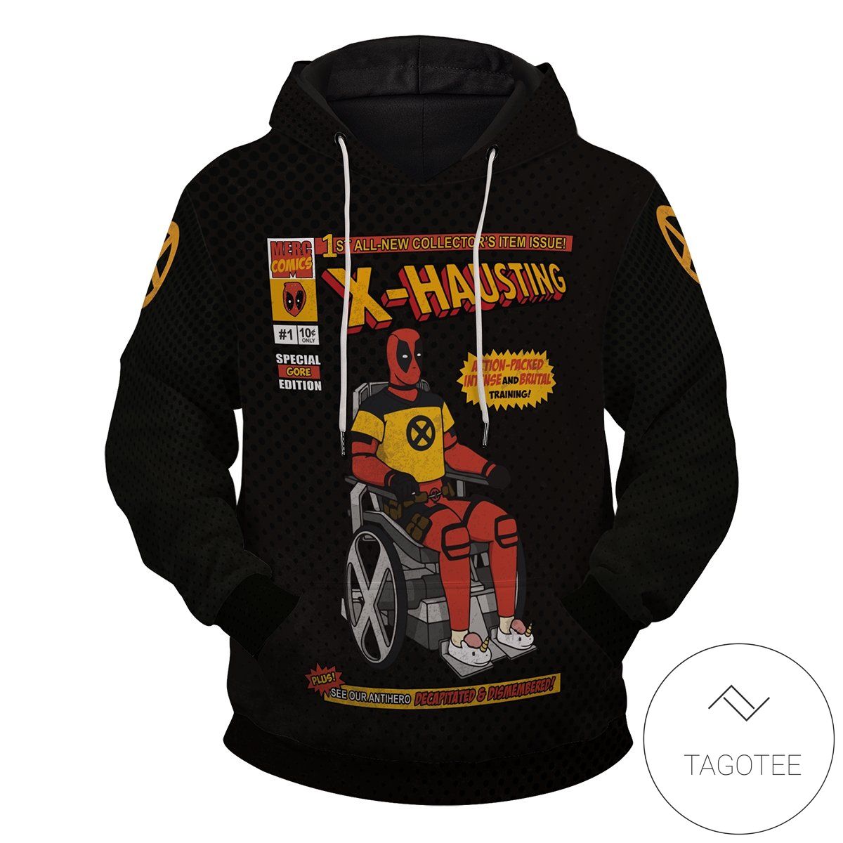 X-Force Deadpool Pullover Hoodie X-Force Deadpool Pullover Hoodie