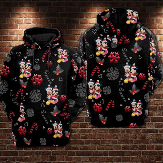 Xmas Mickey Mouse 3D Hoodie- Limited Edition Xmas Mickey Mouse 3D Hoodie- Limited Edition