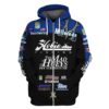 Yamaha Team Jocumsen Fear My Heart Hobie Fishing The Mad Hueys Millerods 3D Zip Hoodie