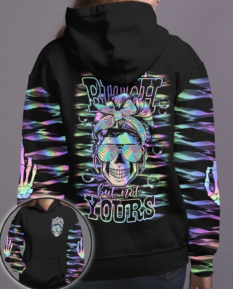 Yes I Am The Bitch But Not Your 3D Over Print Hoodie Yes I Am The Bitch But Not Your 3D Over Print Hoodie