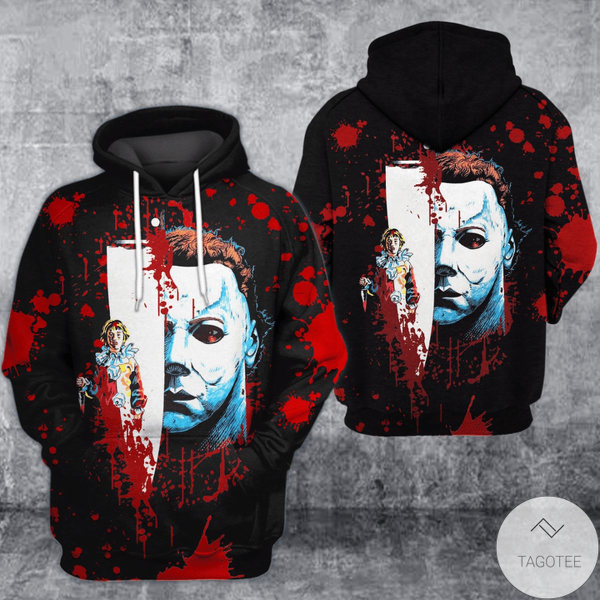 Young Michael Myers Creepy Hoodie Young Michael Myers Creepy Hoodie