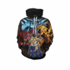 Yu Gi Oh Obelisk Slifer And Ra 3D Hoodie